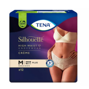 TENA SILHOUETTE Plus M creme Inkontinenz Pants